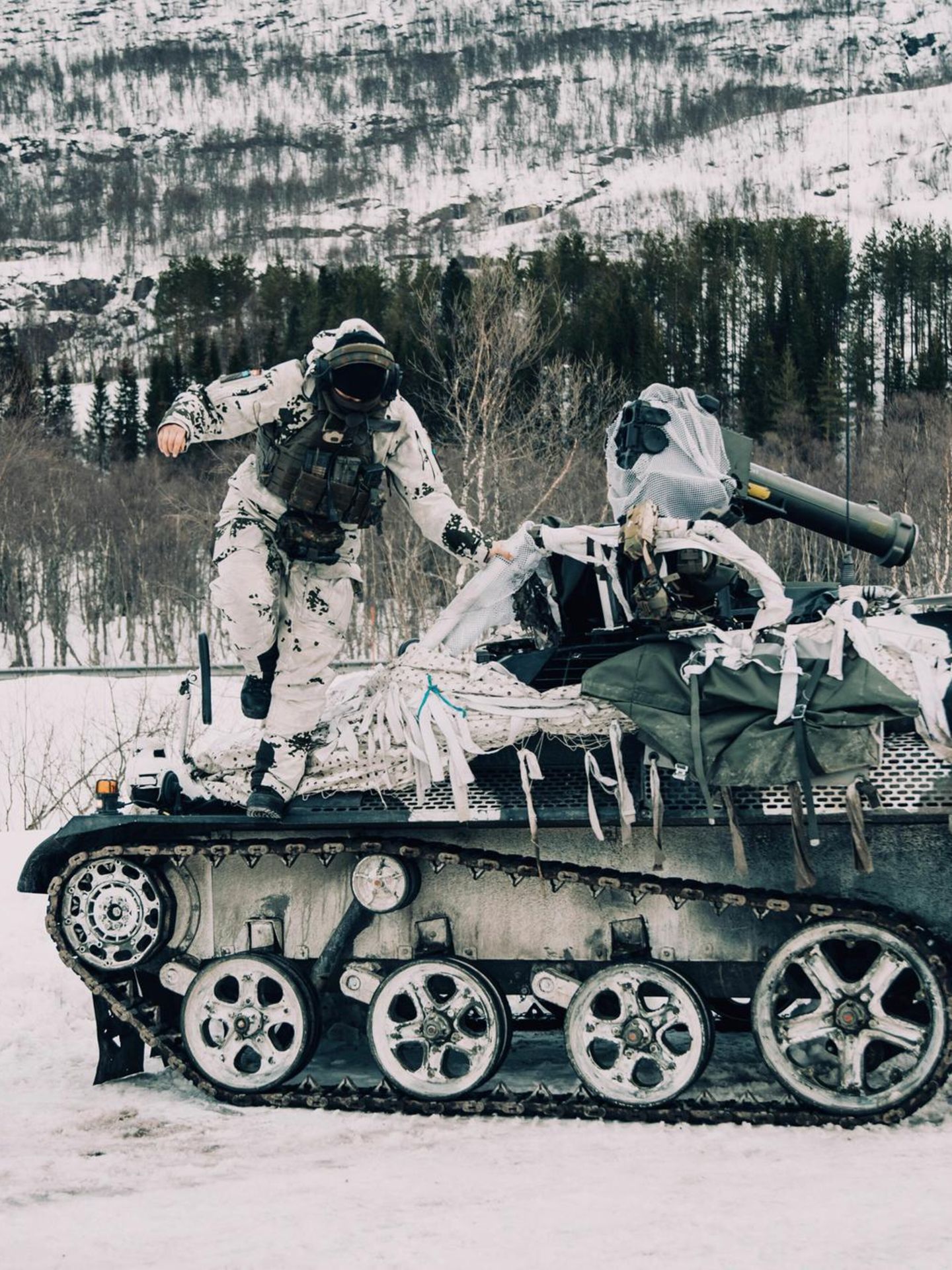 Im arktischen Norwegen in der Region Troms findet Anfang März die Nato Übung Joint Viking statt – Vorbereitung auf einen Krieg