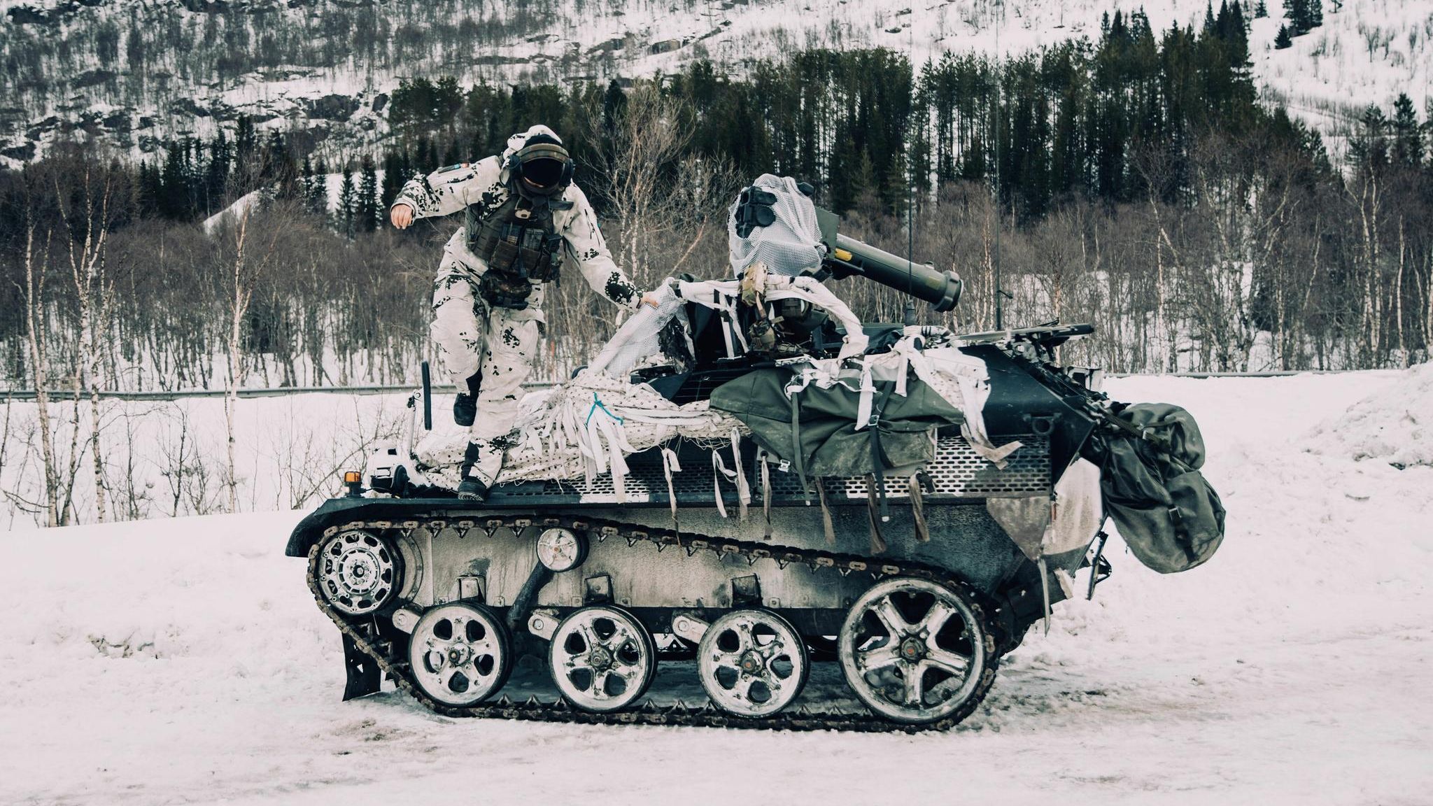 Im arktischen Norwegen in der Region Troms findet Anfang März die Nato Übung Joint Viking statt – Vorbereitung auf einen Krieg