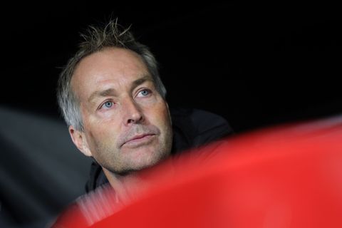 Hat vor dem Spiel gegen Paris einige Ausfälle in seiner Mannschaft: Kasper Hjulmand. (Archivbild) Foto: Rolf Vennenbernd/dpa