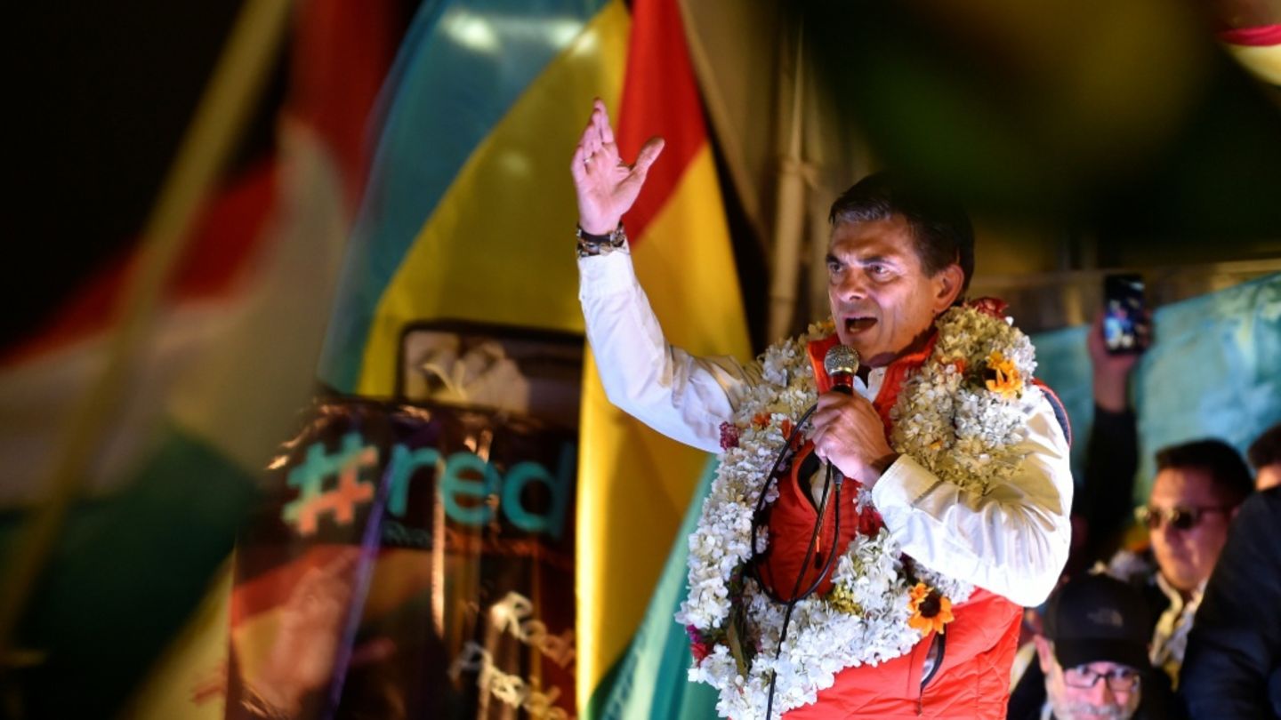 Der Wahlsieger Rodrigo Paz