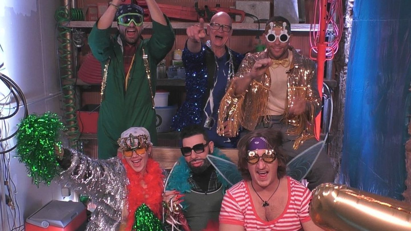 "Promi Big Brother": Die Vorfreude auf das Finale teilen Jimi Blue Ochsenknecht, Michael Naseband, Andrej Mangold, Laura Blond