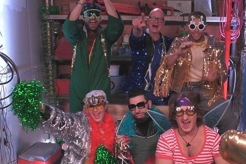 "Promi Big Brother": Die Vorfreude auf das Finale teilen Jimi Blue Ochsenknecht, Michael Naseband, Andrej Mangold, Laura Blond