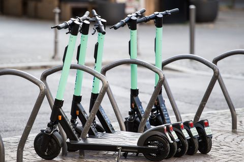 E-Scooter in Prag
