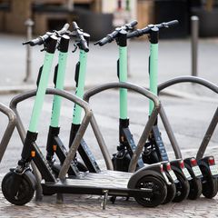 E-Scooter in Prag