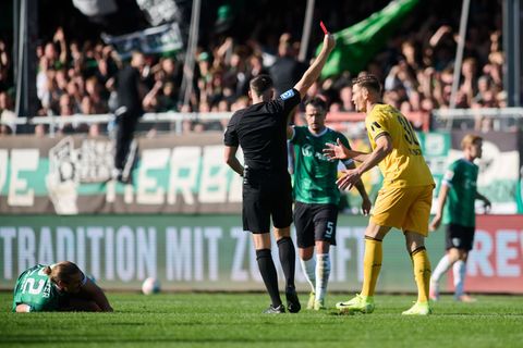 Kutschke muss drei Spiele pausieren. Foto: Bernd Thissen/dpa