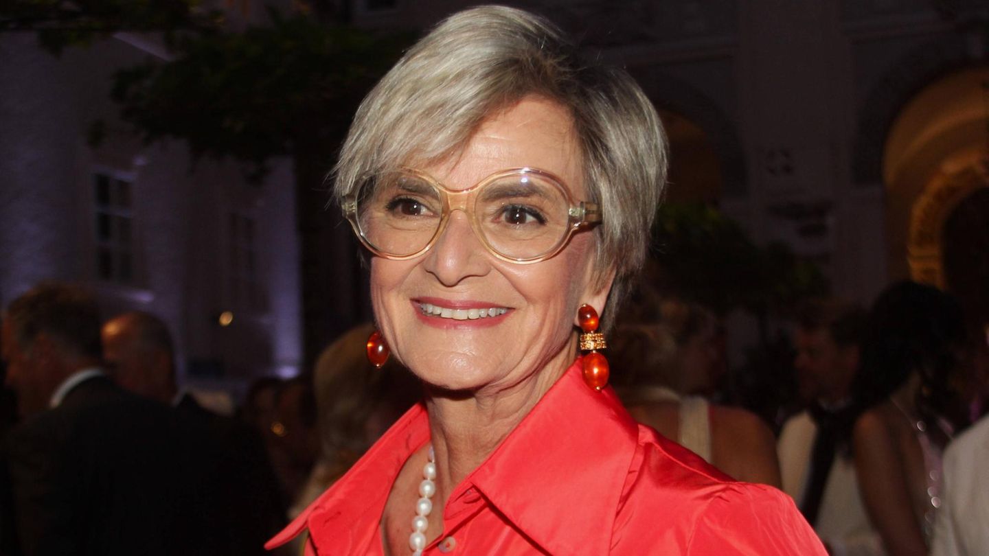 Fürstin Gloria von Thurn und Taxis anlässlich der Salzburger Festspiele in der Residenz