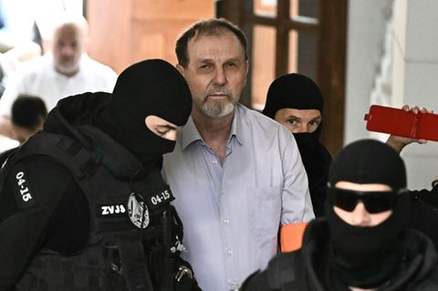 Der mutmaßliche Attentäter Juraj Cintula vor Gericht