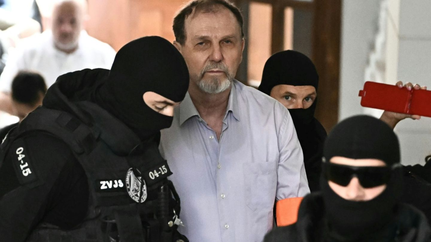 Der mutmaßliche Attentäter Juraj Cintula vor Gericht