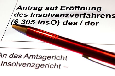 Allianz Trade erwartet 2026 in Deutschland einen Anstieg der Insolvenzen. (Illustration) Foto: Oliver Berg/dpa