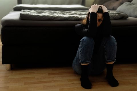Seit ihrer Diagnose nimmt Michelle Antidepressiva . Foto: Simon Koy/ZDF/dpa