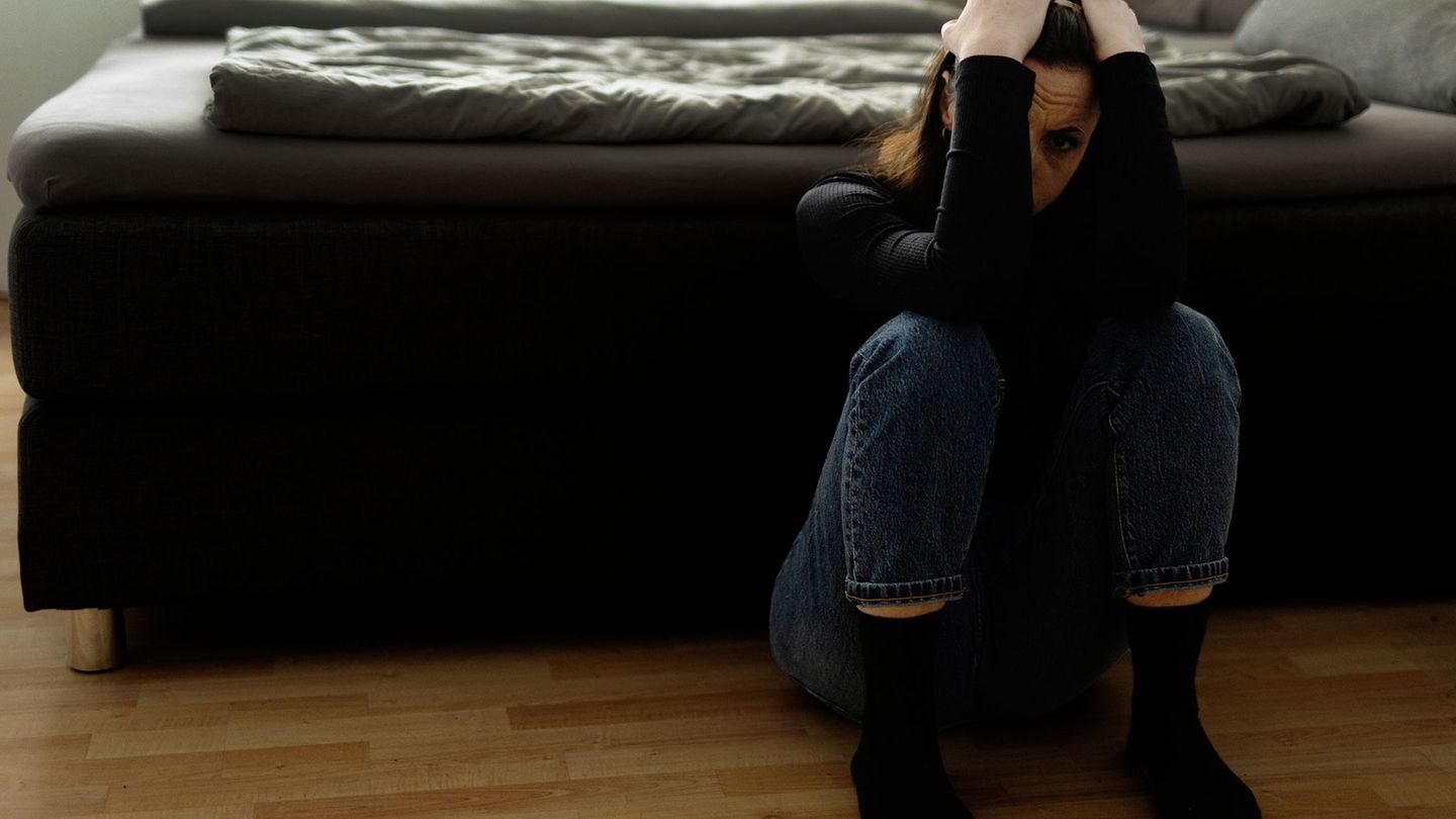 Seit ihrer Diagnose nimmt Michelle Antidepressiva . Foto: Simon Koy/ZDF/dpa