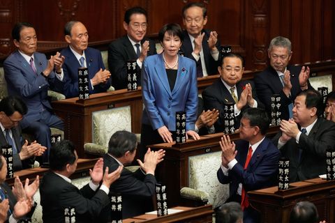 Mit der national-konservativen Sanae Takaichi übernimmt in Japan erstmals eine Frau das Amt des Regierungschefs. (Archivbild) Fo
