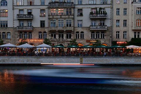 Restaurants und Kneipen an der Spree in Berlin