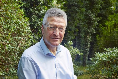 Lothar Wieler, 64, am Hasso-Plattner-Institut in Potsdam