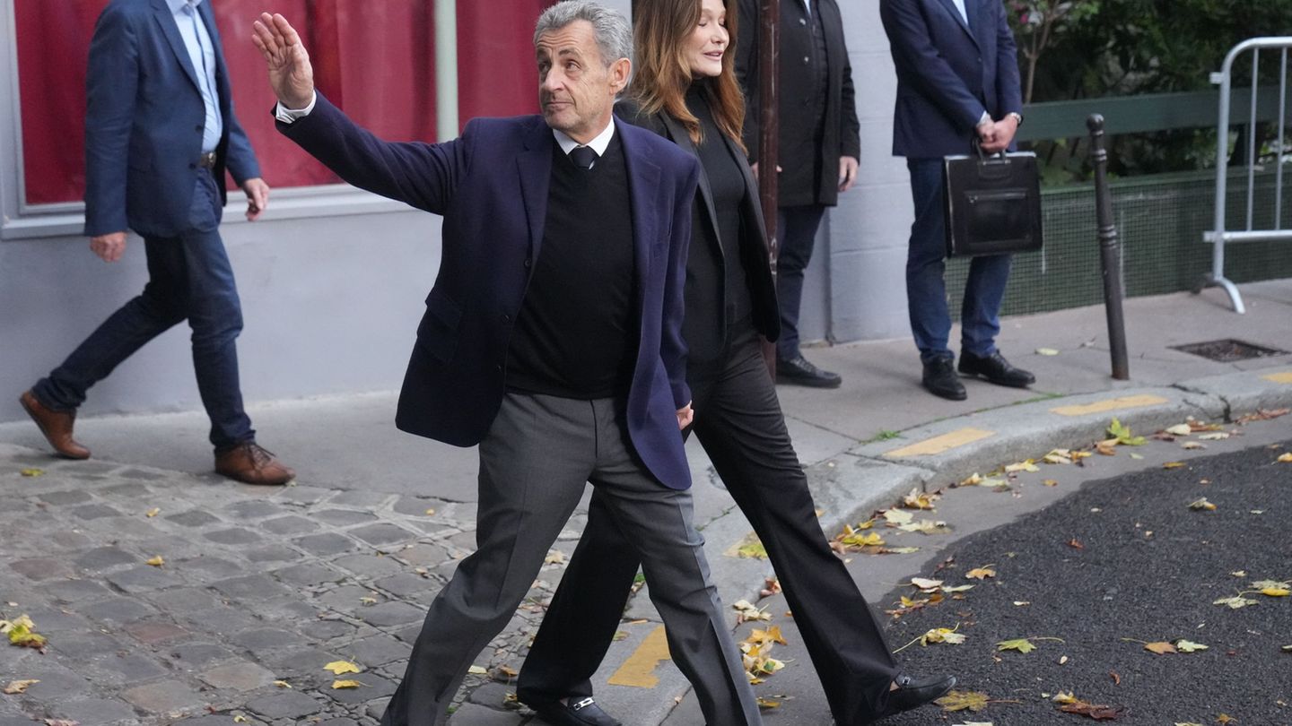 Sarkozy tritt seine Haft an. Foto: Thibault Camus/AP/dpa