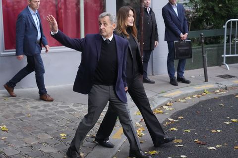 Sarkozy tritt seine Haft an. Foto: Thibault Camus/AP/dpa