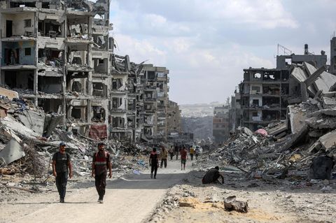 Gaza liegt in Trümmern