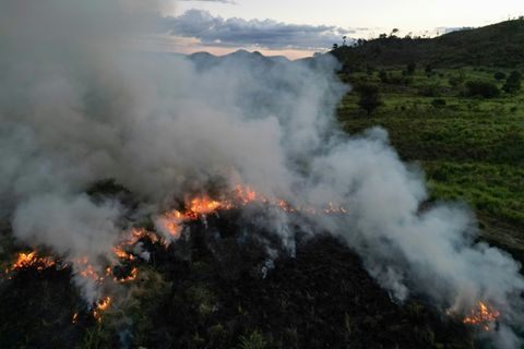 Brand in São Félix do Xingu, im Bundesstaat Pará, Brasilien