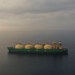 LNG Tanker Gasspeicher