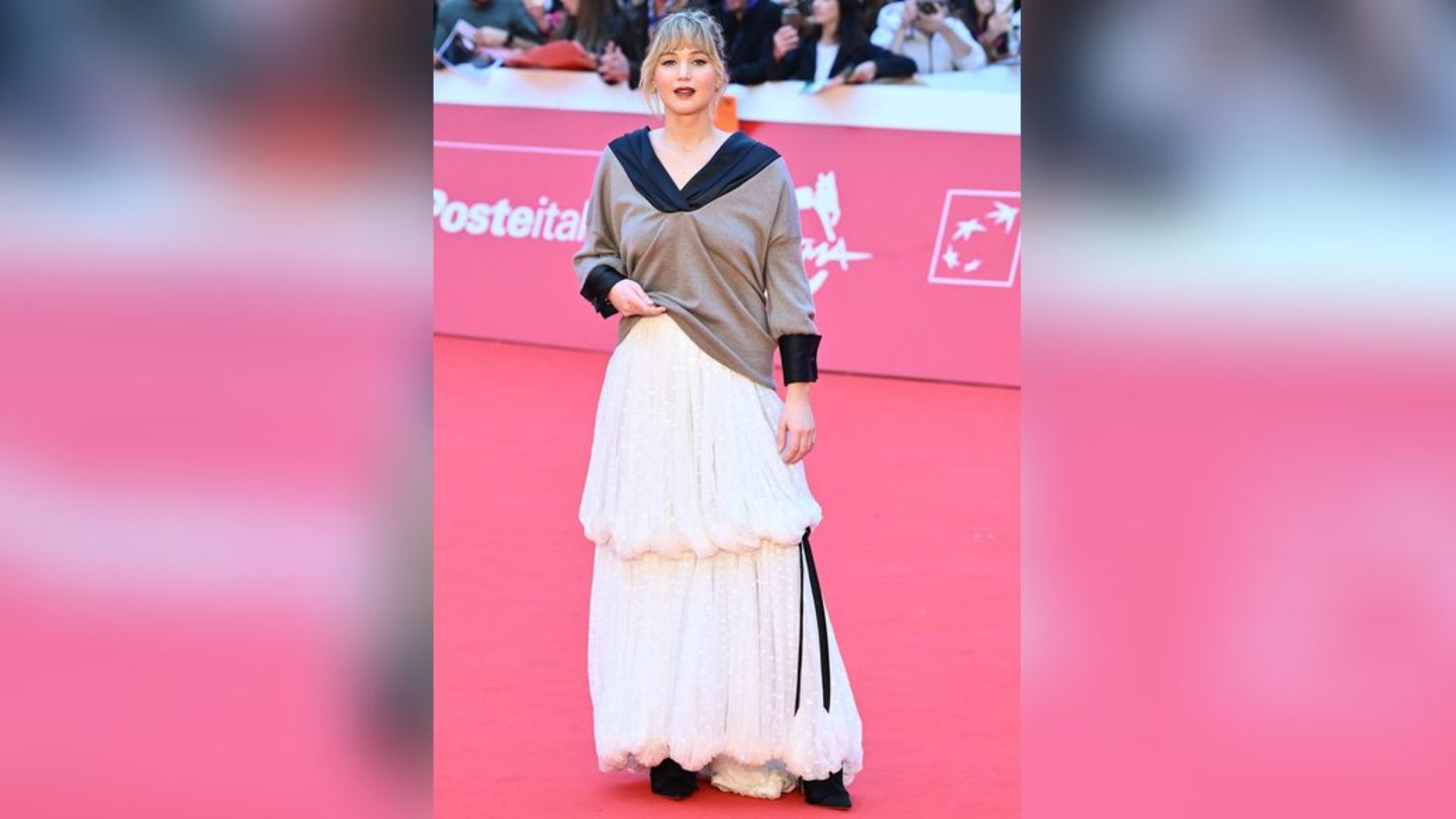 Jennifer Lawrence im Oktober 2025 in Rom.