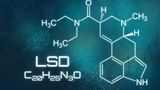 Die chemische Formel von LSD