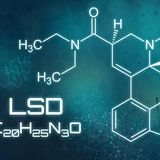Die chemische Formel von LSD