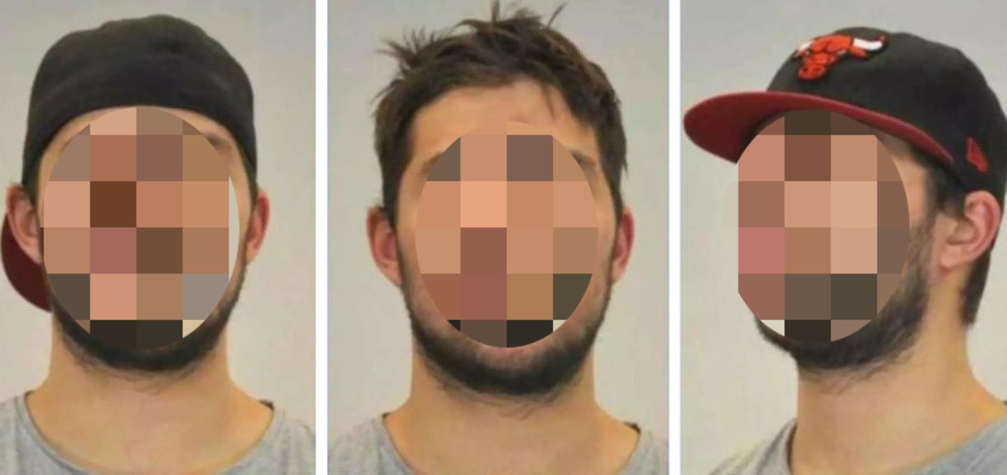 Florian R., der Schwager von Rebecca aus Berlin, auf Polizeifotos aus dem Jahr 2019 Florian R., der Schwager von Rebecca aus Berlin, auf Polizeifotos aus dem Jahr 2019