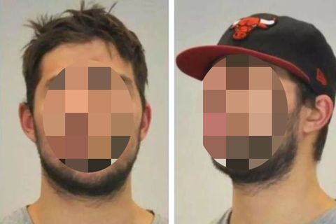 Florian R., der Schwager von Rebecca aus Berlin, auf Polizeifotos aus dem Jahr 2019