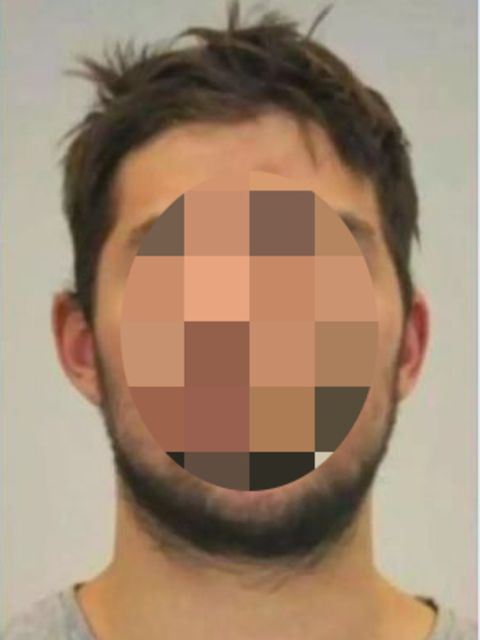 Florian R., der Schwager von Rebecca aus Berlin, auf Polizeifotos aus dem Jahr 2019