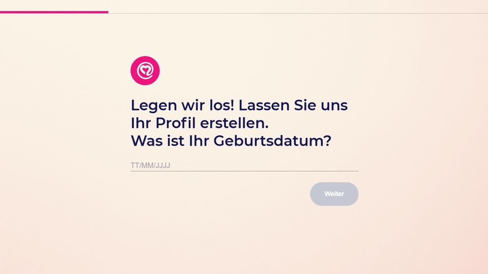 Neu.de Singlebörse: Anmeldung in Fragebogen-Form Neu.de Singlebörse: Anmeldung in Fragebogen-Form
