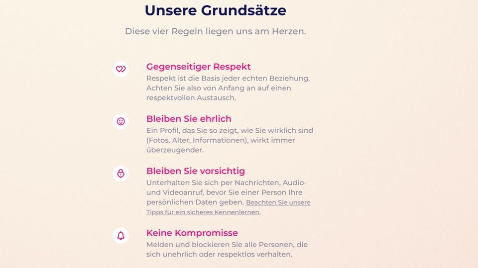 Neu.de Singlebörse: Die Grundsätze zur Nutzung Neu.de Singlebörse: Die Grundsätze zur Nutzung