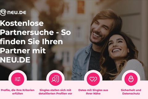 Neu.de Singlebörse: Hier wird man mit liebevollem Lächeln empfangen