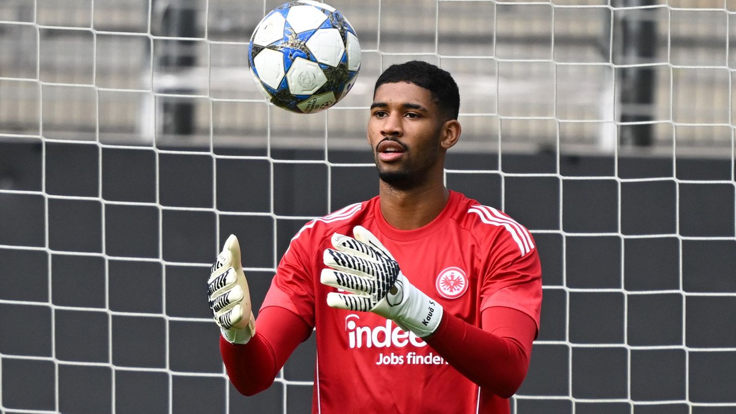 Kauã Santos muss sich vorerst mit der Rolle als Nummer zwei zufriedengeben. Foto: Arne Dedert/dpa