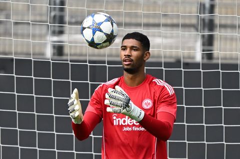 Kauã Santos muss sich vorerst mit der Rolle als Nummer zwei zufriedengeben. Foto: Arne Dedert/dpa