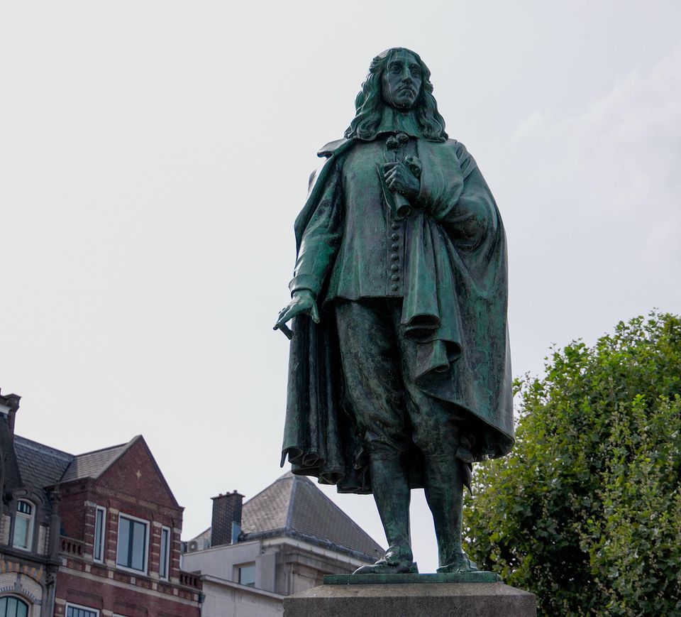 Eine Statue von Johan de Witt Eine Statue von Johan de Witt