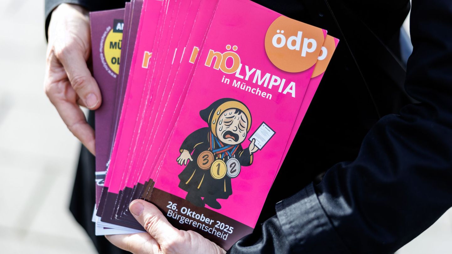 Wenige Tage vor der Bürgerbefragung versuchen Olympia-Gegner weiter, die Münchner von einem "Nein" zu überzeugen. Foto: Matthias