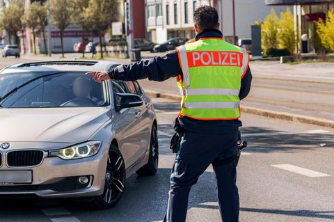 Führerschein: Eine Polizeikontrolle