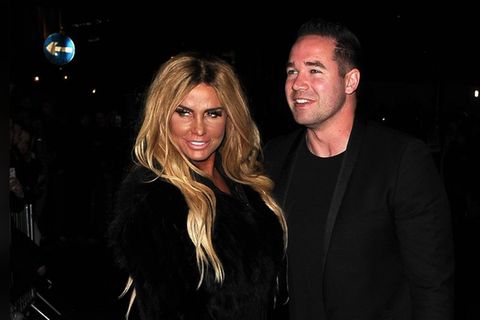 Katie Price und ihr damaliger Ehemann Kieran Hayler bei einem Auftritt im Jahr 2017.