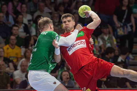 Renars Uscins stand der TSV Hannover-Burgdorf wieder zur Verfügung. Foto: Sebastian Räppold/Sportfoto Matthias Koch/dpa