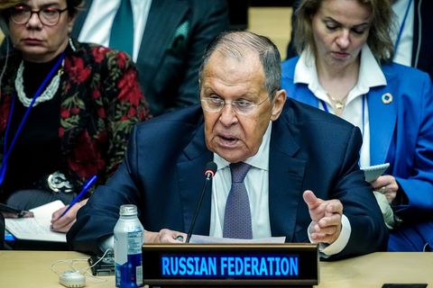 Russlands Außenminister Lawrow sichert Venezuela Moskaus Solidarität bei der Auseinandersetzung mit den USA zu. (Archivbild) Fot