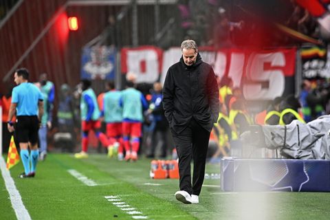 Erste Niederlage für Trainer Kasper Hjulmand. Foto: Bernd Thissen/dpa