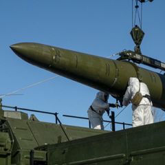Russlands Militär setzt immer wieder ballistische Raketen des Typs Iskander gegen Ziele in der Ukraine ein
