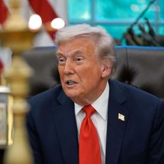 US-Präsident Donald Trump im Oval Office