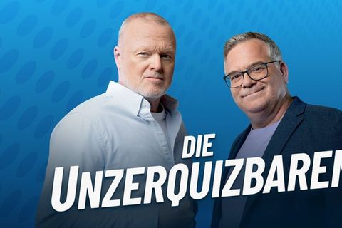 Stefan Raab (l.) und Elton gehen im November mit "Die Unzerquizbaren" an den Start.