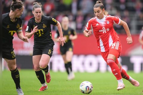 Lena Oberdorf kurz vor ihrer Verletzung am Sonntag.