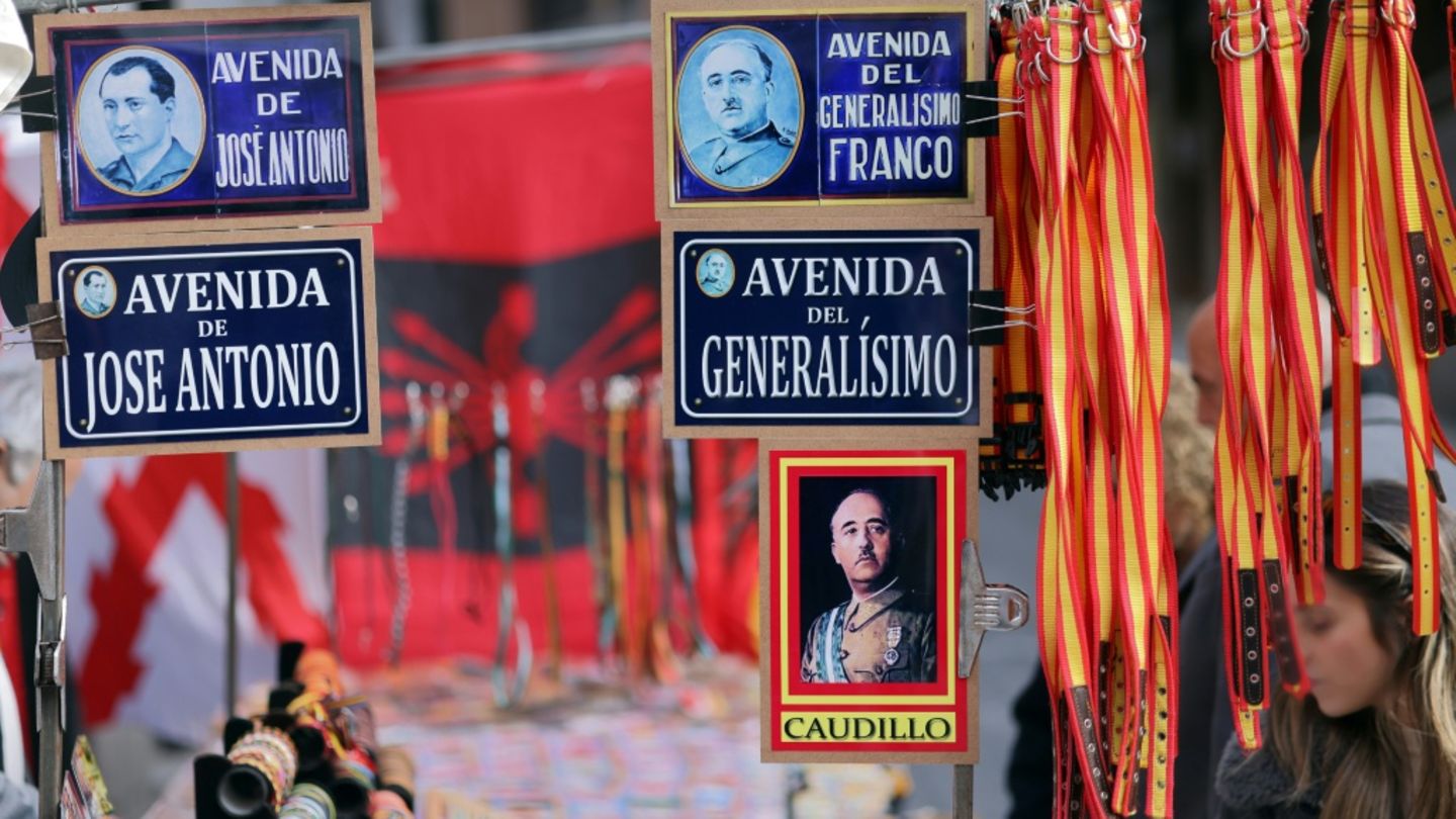 Symbole aus Francos Ära sind in Spanien weiter präsent