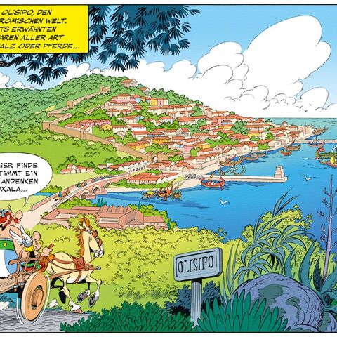 Bild aus dem neuen Asterix-Comic
