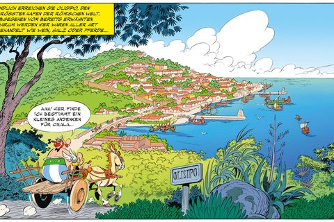 Bild aus dem neuen Asterix-Comic