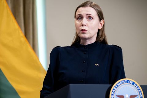 Litauens Verteidigungsministerin Dovile Sakaliene erklärte ihren Rücktritt