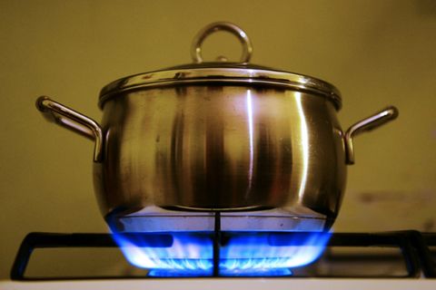 Kochtopf auf Herd